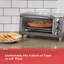 Four grille-pain à convection naturelle 4 tranches en acier inoxydable
