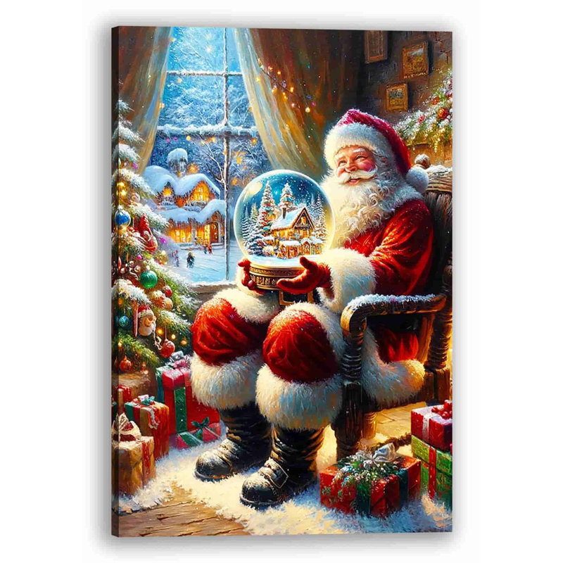 Sur toile, H 24 po x l 16 po x P 1,5 po