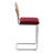Velvet Upholstered Bar Stool With Woven Rattan Back And Metal Leg, Single Chair-1406714044