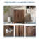 Basin Cabinet Walnut  Without Basin