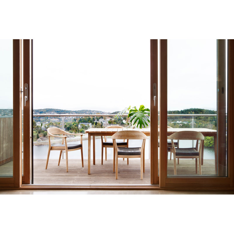 Copenhagen Outdoor Teak Dining Armchair, No Cushion
