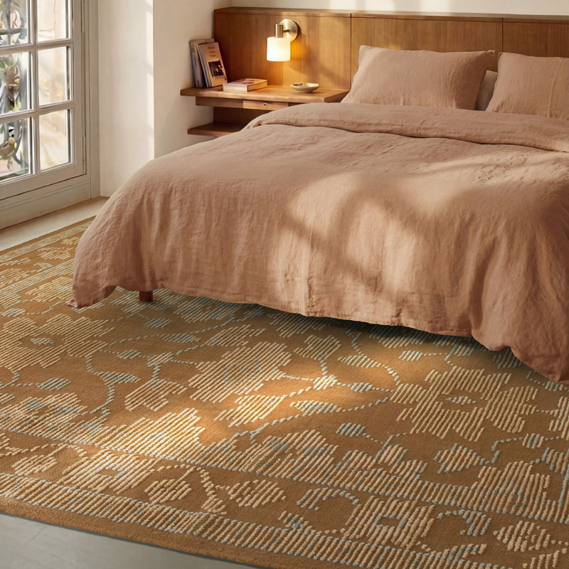 Tapis en laine lavable Helen, Rectangle 6 pi x 9 pi