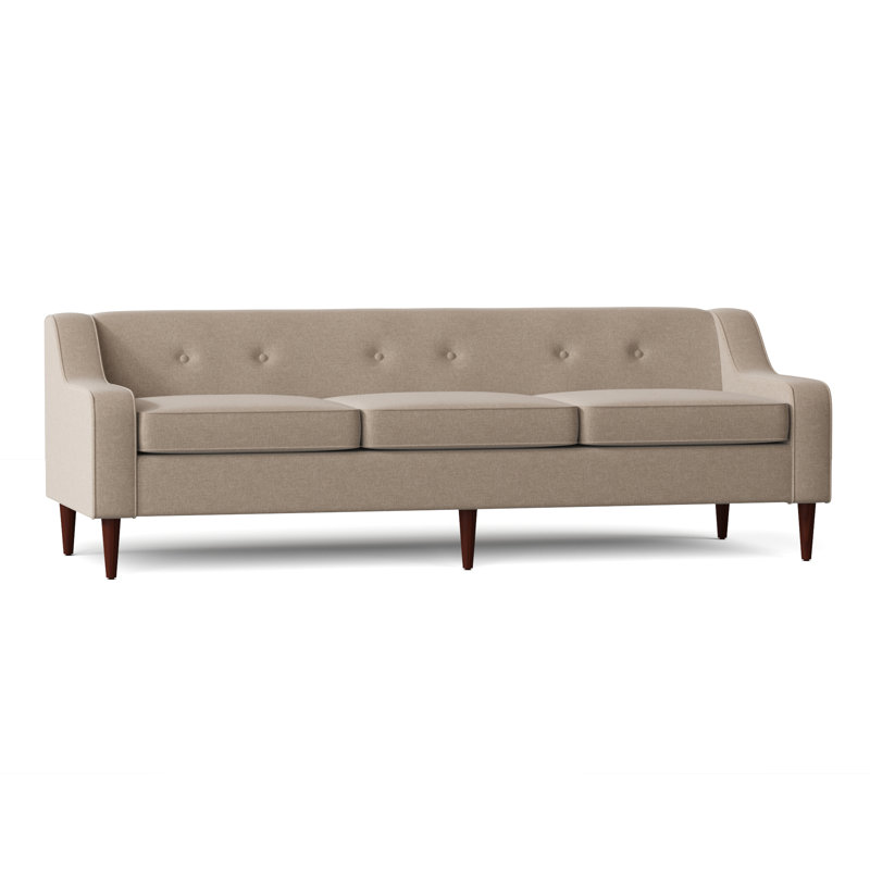 Flomaton Upholstered 88'' Sofa, Crafty Sand