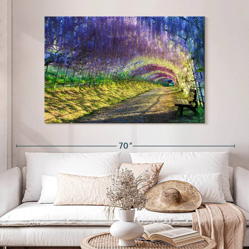 Tunnel Harnek Lilac Wisteria, H 34 po x l 51 po