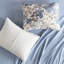 Édredon très grand avec feuilles, imprimé aquarelle bleu, doux, rembourré, profondeur de matelas de 16 po, très grand lavable à la machine, ajustement, microfibre, conception