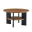 Ensemble de table basse et de table d'appoint 2 pièces avec rangement et emballage simple