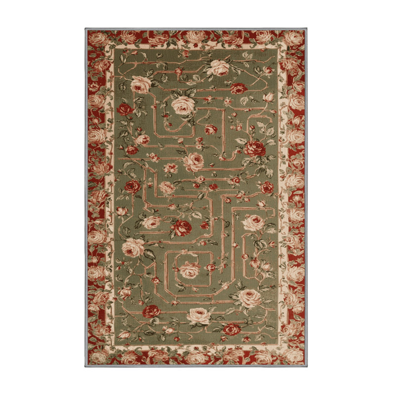 Machine Washable Nature Brown Area Rug, Runner 2' x 5'