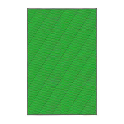 Tapis de zone verte à motif