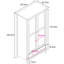 Kaylynn 2 Door Manufactured Wood Wardrobe