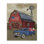 Art mural rétro sur toile Barnana par Lisa Perry White