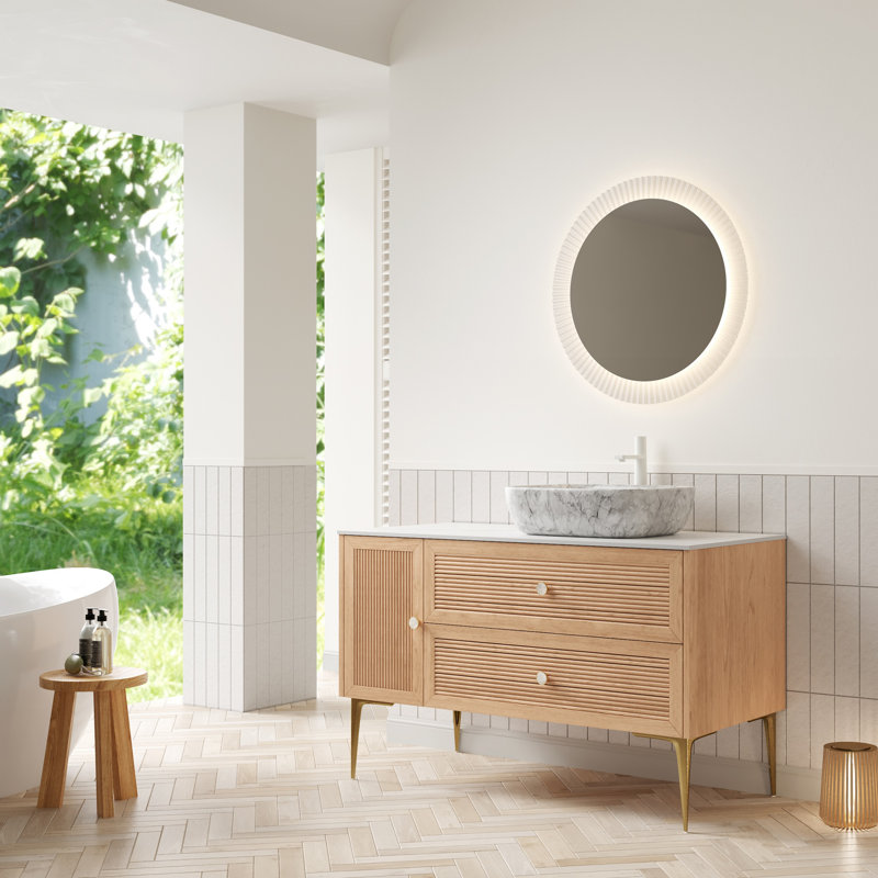 Meuble-lavabo simple 48 po avec comptoir
