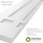 Volets à fixation fixe en PVC True Fit San Juan Capistrano-64473570-64473561-64473531