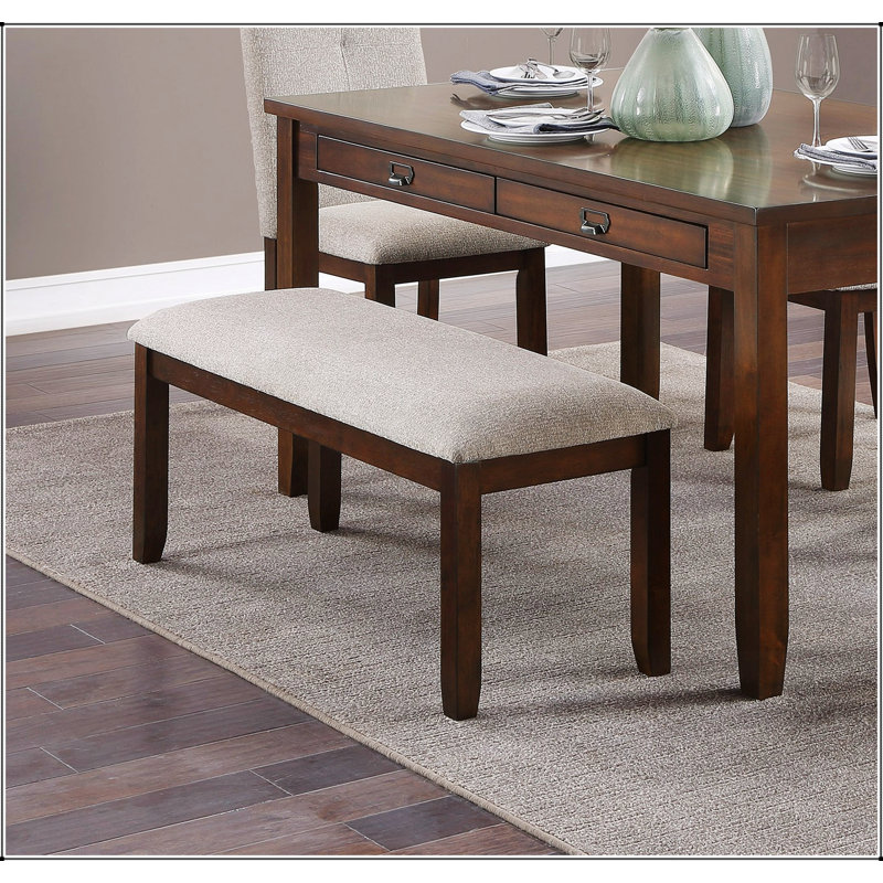 Banc de chenille foncé 1pc
