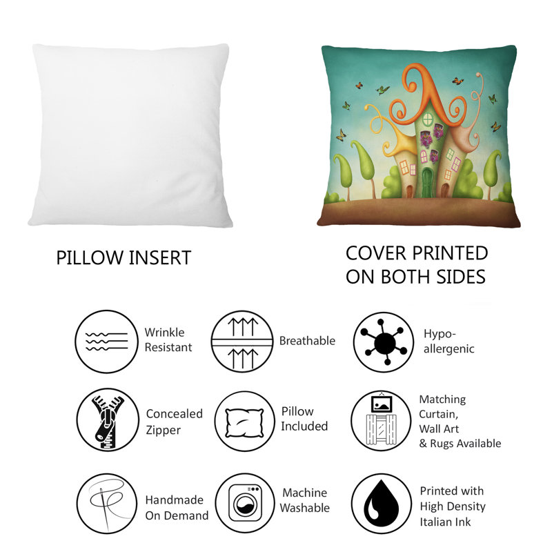 Coussin Blue Fantasy
