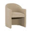Thora Pine Upholstered Dining Chair, Sand-1872860472