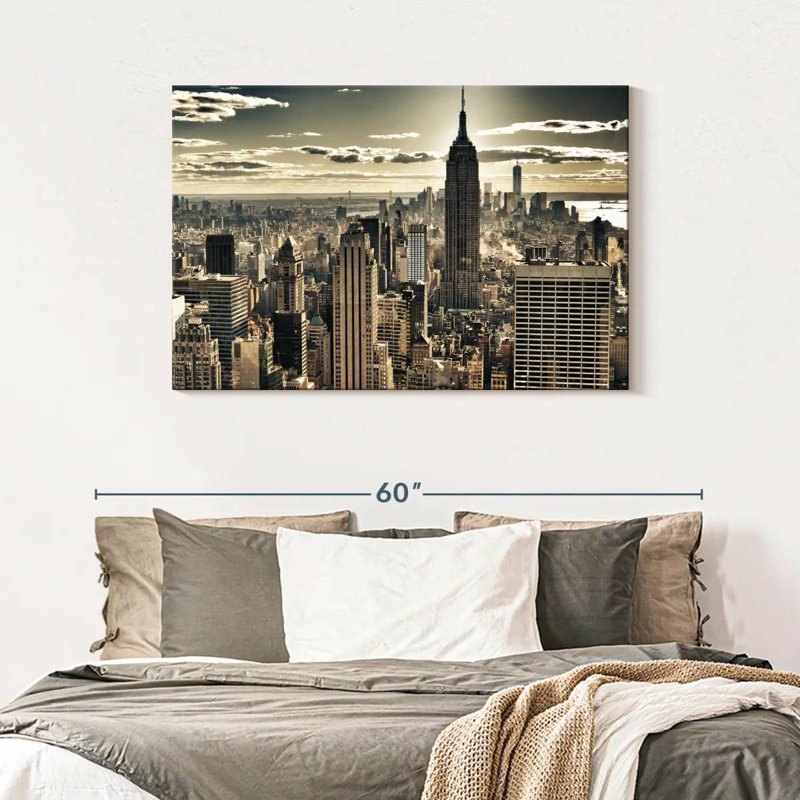 Sirecc Cosmopolitan NYC, H 30 po x l 45 po