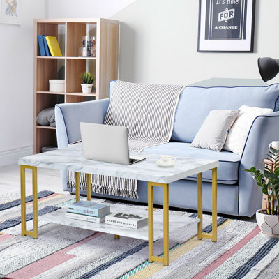 Four Leg Coffee Table with Storage