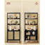 Aliyaan 174.7 cm H x 76.4 cm W Steel Etagere Bookcase-488784635