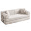 Canapé-lit convertible, canapé-lit pliant en tissu bouclé bicolore avec structure de forme fixe, canapé-lit de salon pour chambre à coucher-1828725310