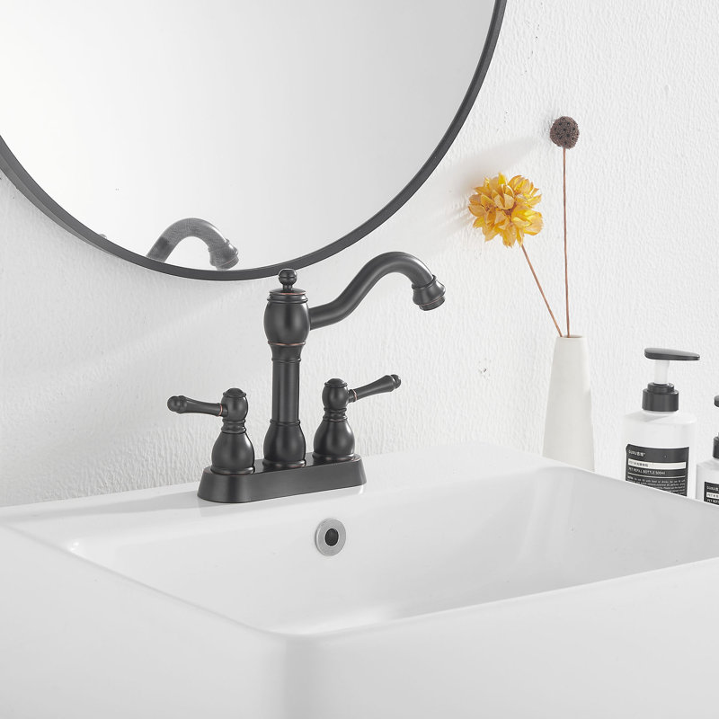 Centerset Bathroom Faucet, Oil Rubbed Bronze