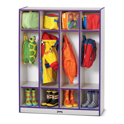 Rainbow Accents® 4 Section Coat Locker