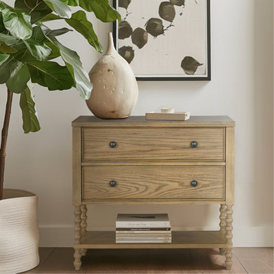 Commode décorative 2 tiroirs