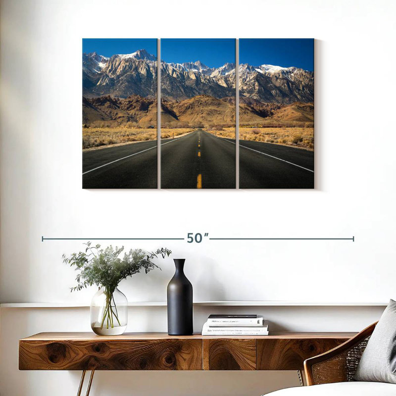 Road To Mt. Whitney, H 24 po x l 38 po