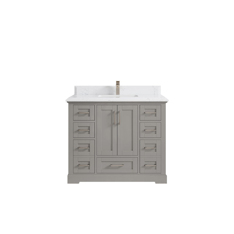 42 po X P 22 po Meuble-lavabo simple D Esin, Empira blanc