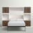 Tapaktuan Murphy Bed with Side Storage Cabinets-88136213-88345449