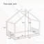 Structure de lit Montessori Style House-539417068-539417071