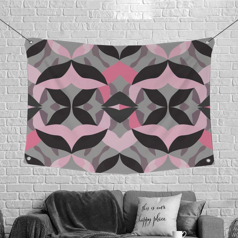 Microfiber Fabric Tapestry, 50" H x 60" W