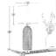 Ensemble de 2 lampes de table Farmhouse