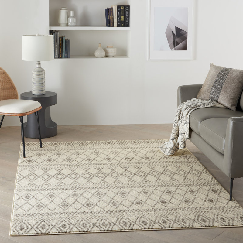 Frankston Performance Geometric Indoor Rug, Rectangle 8' x 10