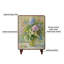 Armoire de rangement de salon de style français
