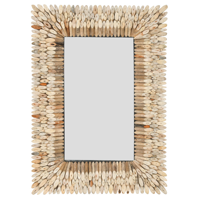 Authentic Natural Wood Mirror