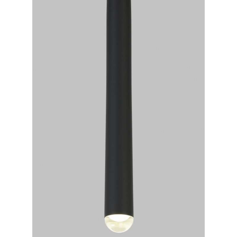 Pylon 1 - Light LED Pendant, Nightshade Black