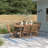 Marina 7 Piece Outdoor Patio Teak Outdoor Dining Set by Modway
