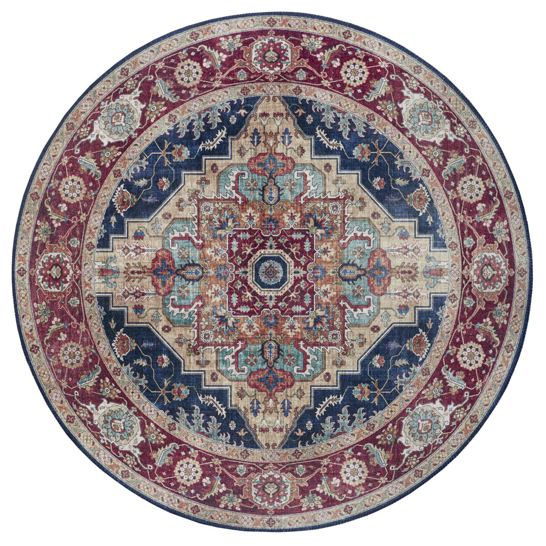 Sylla Tufted Indigo Blue Rug
