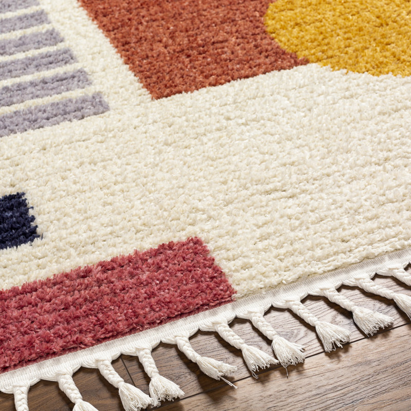 Amiyrah Geometric Indoor Rug, Rectangle 9'2" x 12'