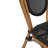 Copenhaver All-Weather Commercial Stacking Paris Chair with Metal Frame-562336347