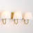 3-Light Linear Pleated Fabric Wall Sconce