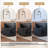 3 - Piece Upholstered Gray Faux Rabbit Fur Flannel Modular Sectional Sofa with Armrests & Throw Pillows-1424484375
