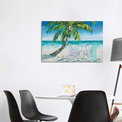 Ocean Breeze II by Julie Derice - Wrapped Canvas Painting