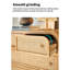 Armoire d'appoint en bois massif de rotin