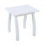 Table d'appoint décorative, table de bout rectangulaire résistante aux intempéries
