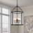 Qudarius 4-Light Dimmable Iron Drum Chandelier -1120125888
