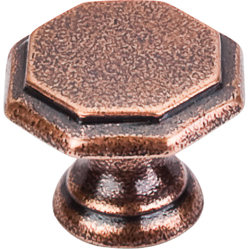 Devon 1 1/4" Diameter Round Knob, Old English Copper