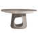 Sereno Round Walnut Wood Dining Table