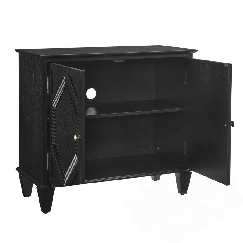 Buffet 33,6 po Rosalind, Noir
