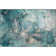 Premium Machine Washable Cerrito AMF518 Teal Rug